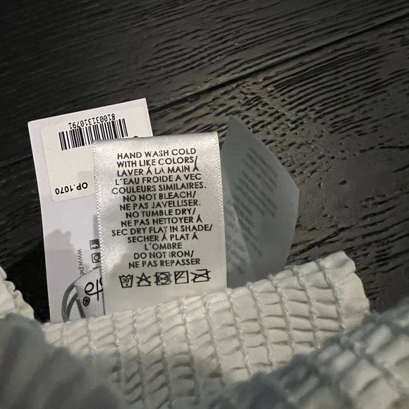 Peixoto mini skirt in white. Size small. - Picture 8 of 9